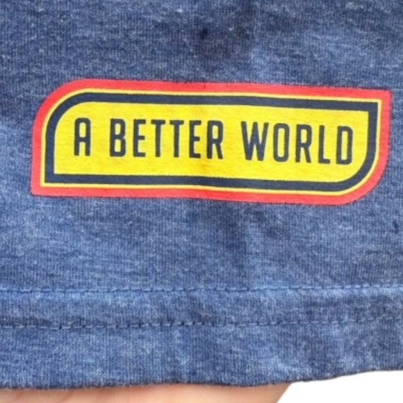 Dutch Bros S+XL+XXLBlue T-Shirt A Better World Rare Oregon Coffee Windmill DB - Picture 5 of 9